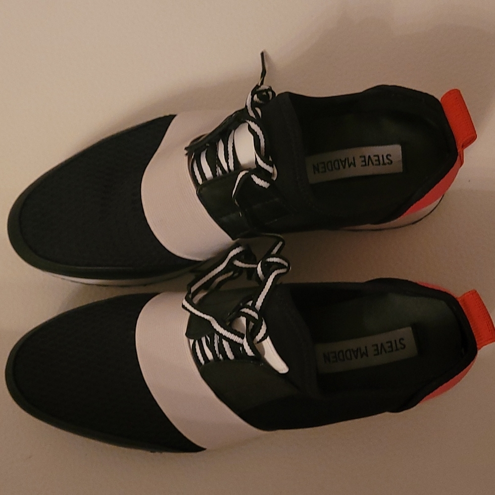 Sneakers really cute purchased from Macy's a while back worn maybe twice